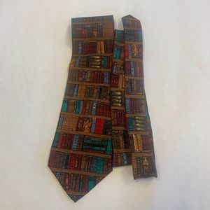 Eagles Wings Library 📚necktie. EUC
